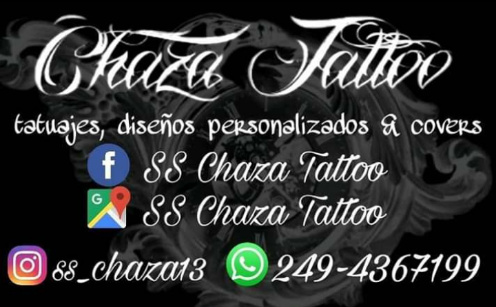 SS Chaza Tattoo
