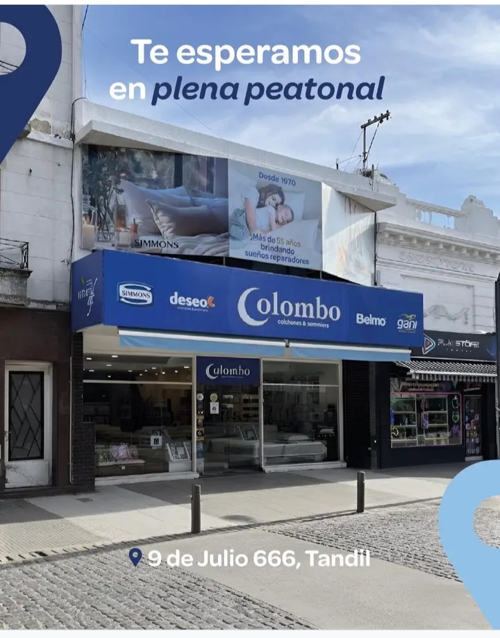 Distribuidora Confortan Saci . Colombo Colchones