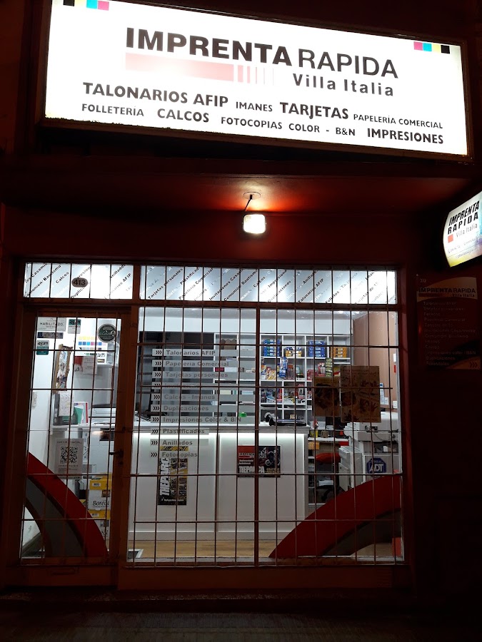 Imprenta Rápida Villa Italia